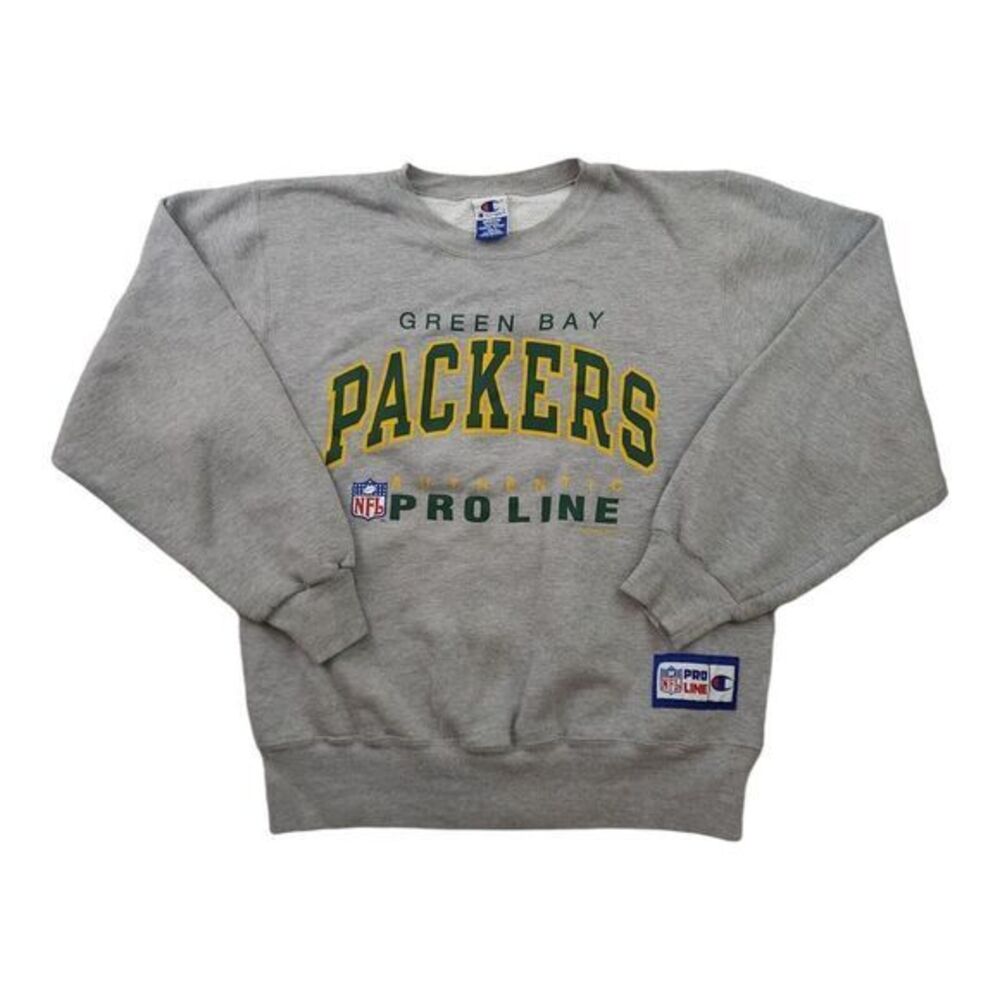 Vintage Champion‎ Green Bay Packers Pro Line NFL Sweatshirt Mens Medium